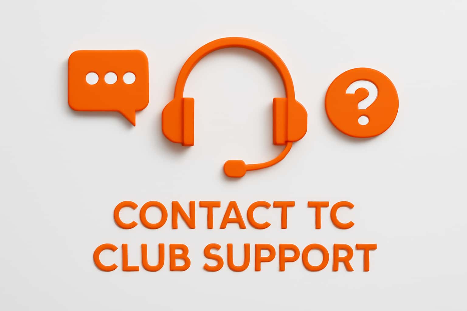 Contact TC Club Support Interface