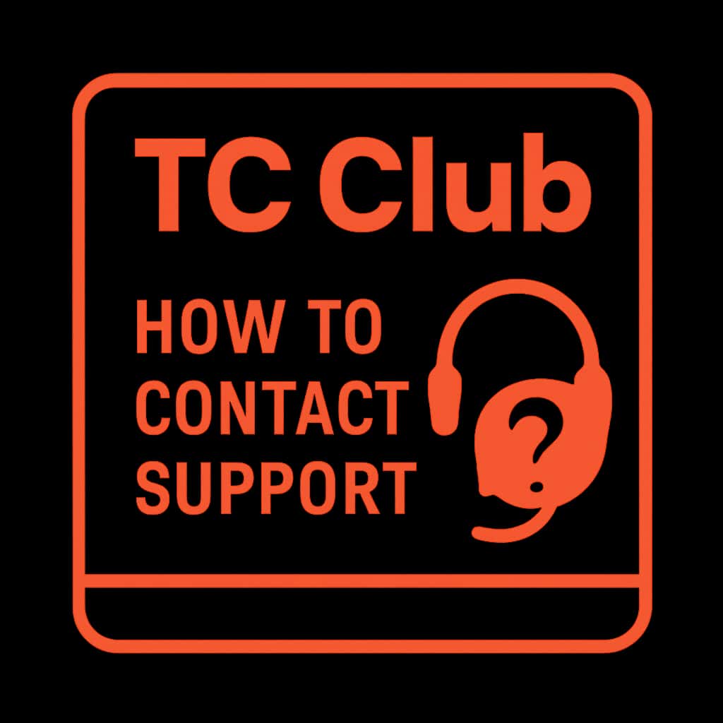 An icon depicting TC Club support assistance.