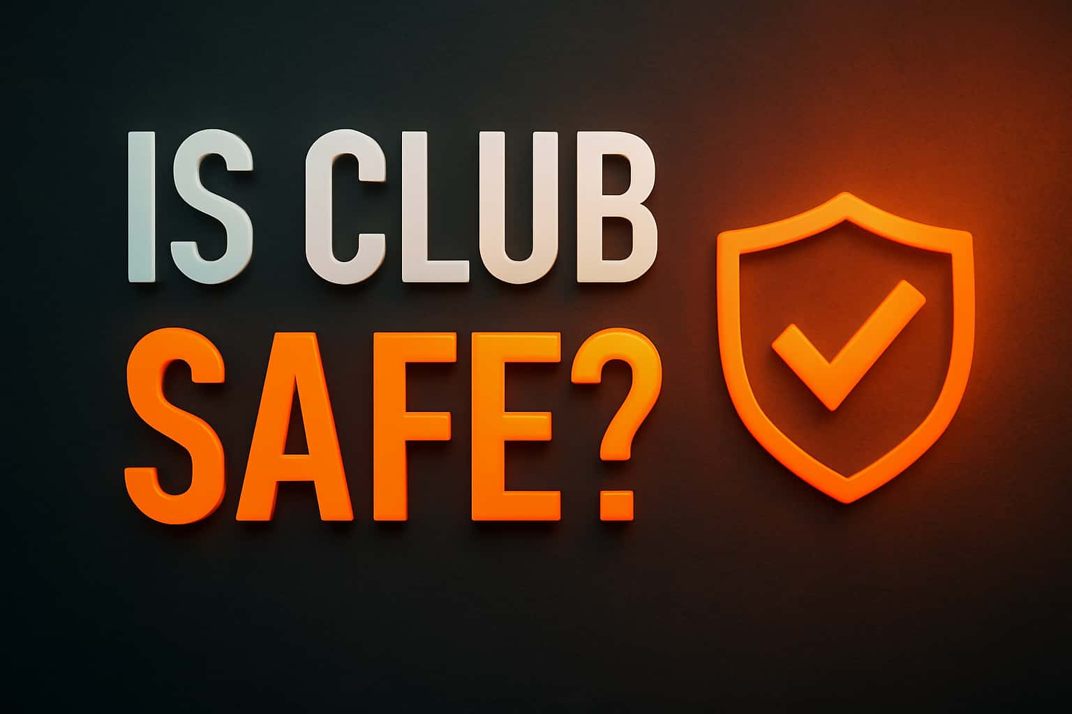 An informative scene about TC Club's safety features, highlighting security protocols.