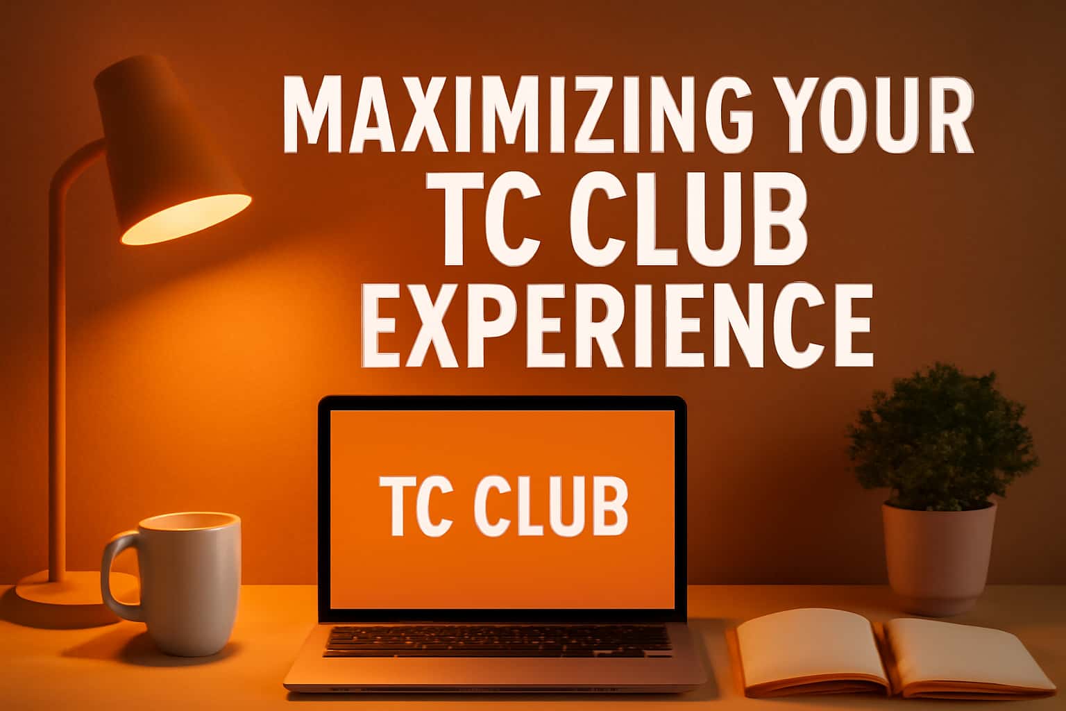 An illustration showcasing a serene and informative environment related to TC Club experience enhancement.