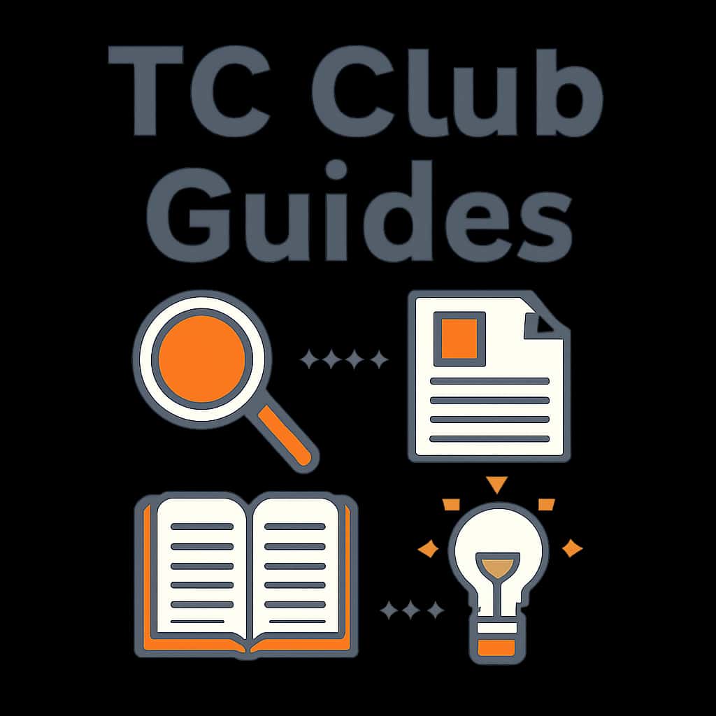 An educational diagram related to TC Club Guides.