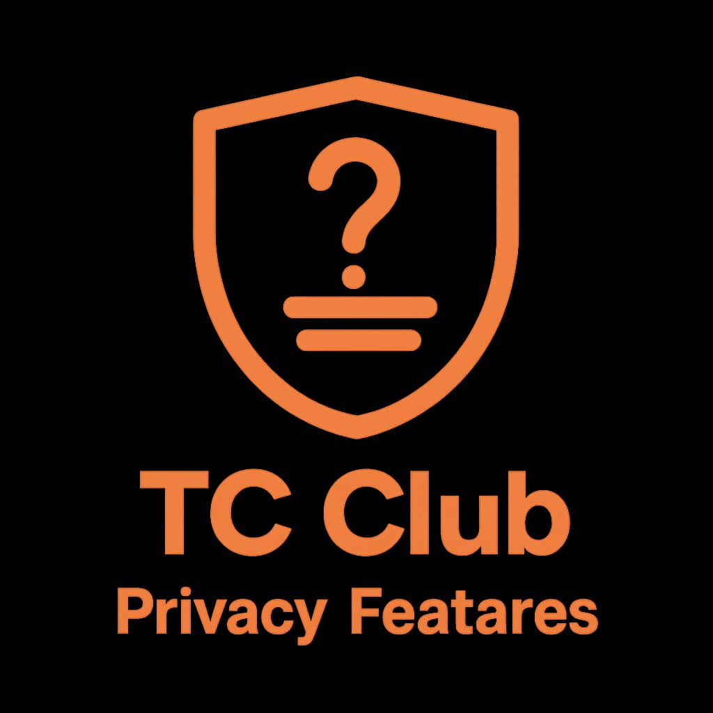 An icon representing TC Club Privacy Features.