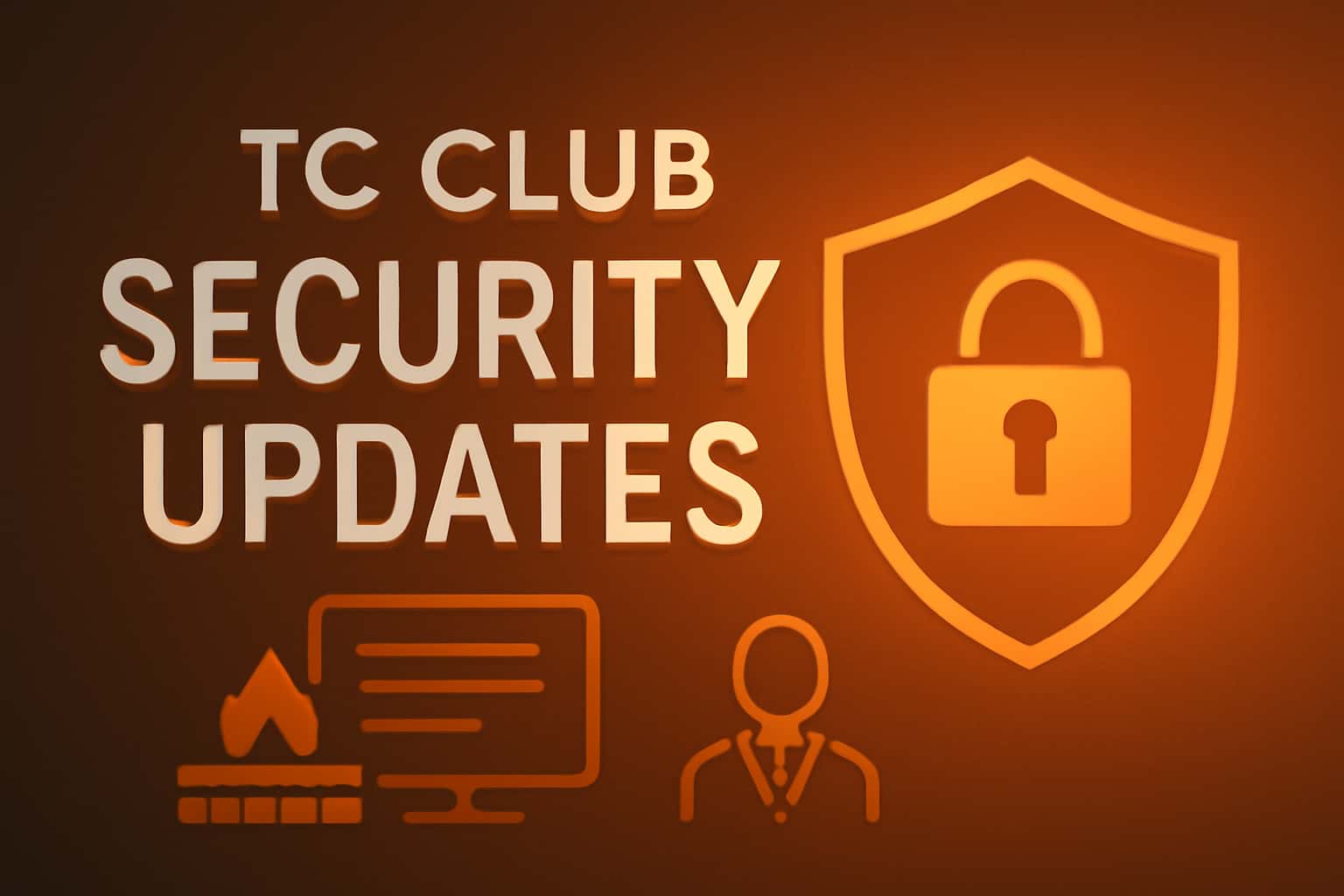 An informative visual representation of TC Club Security Updates.