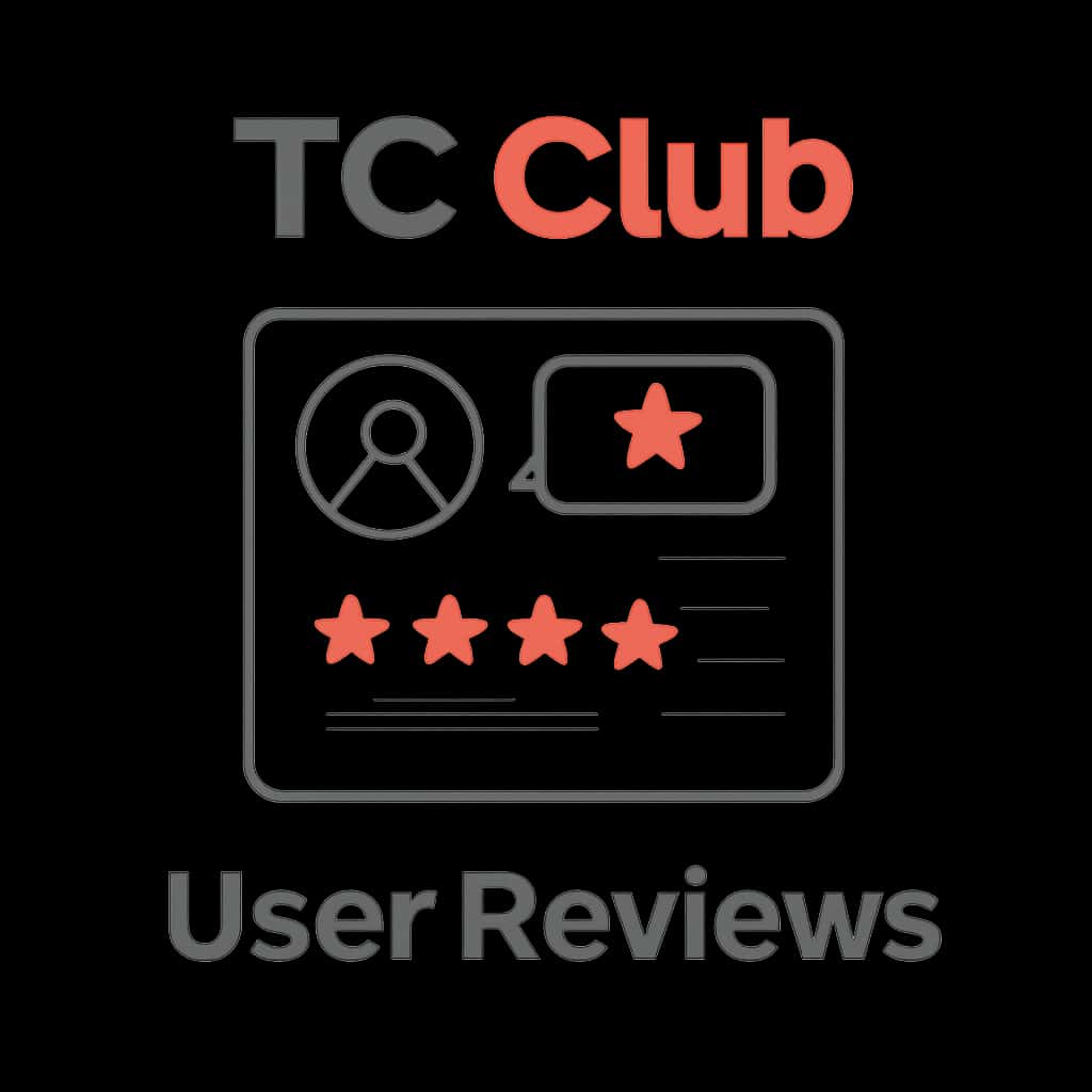 Diagram illustrating TC Club User Reviews.