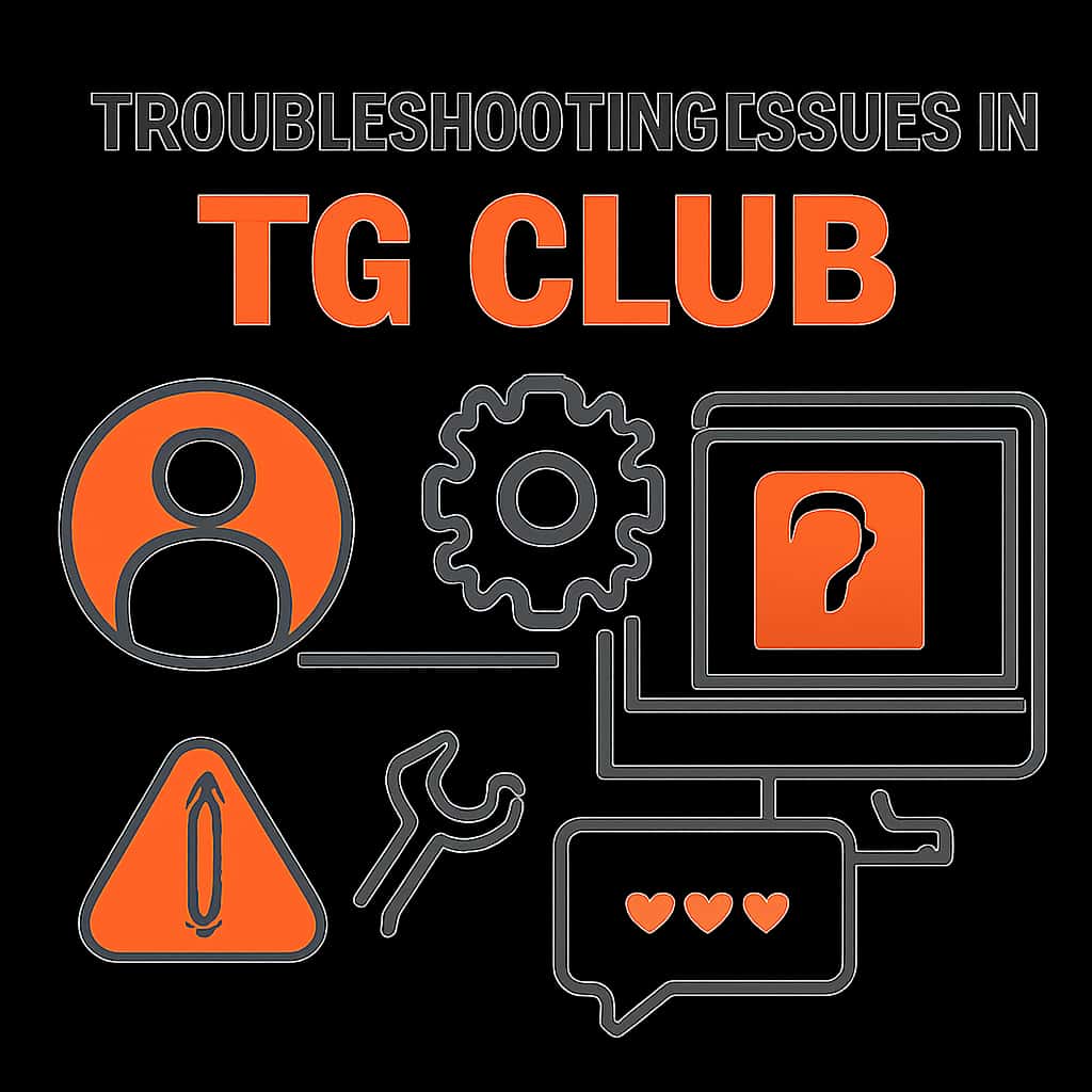 Diagram explaining troubleshooting topics in TC Club.