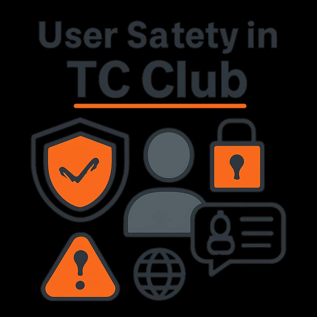 An educational diagram illustrating safety measures in TC Club.